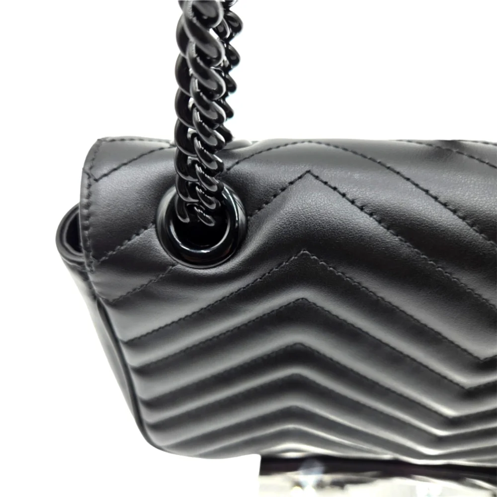 GG Marmont medium shoulder bag / Crossbody Style ‎443497 - NEW - Picture 9 of 16